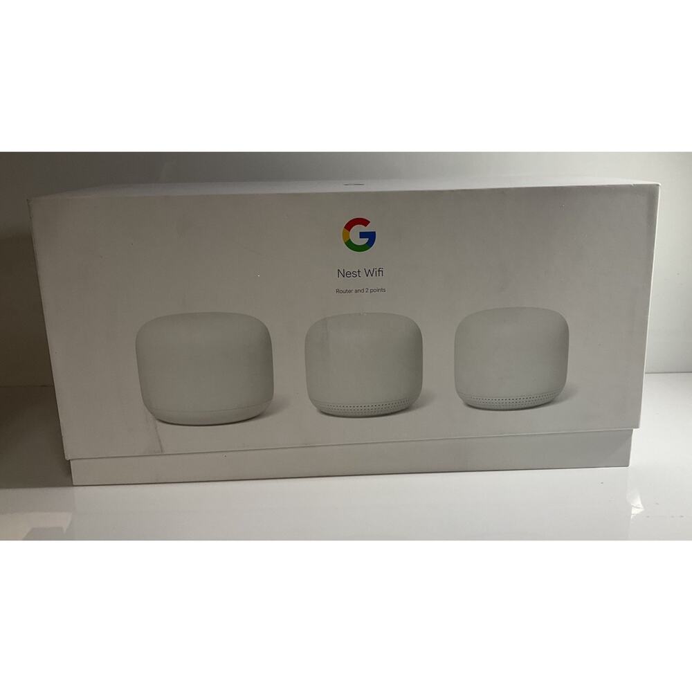 Google Nest Wifi Router + 5 Access Points Points
